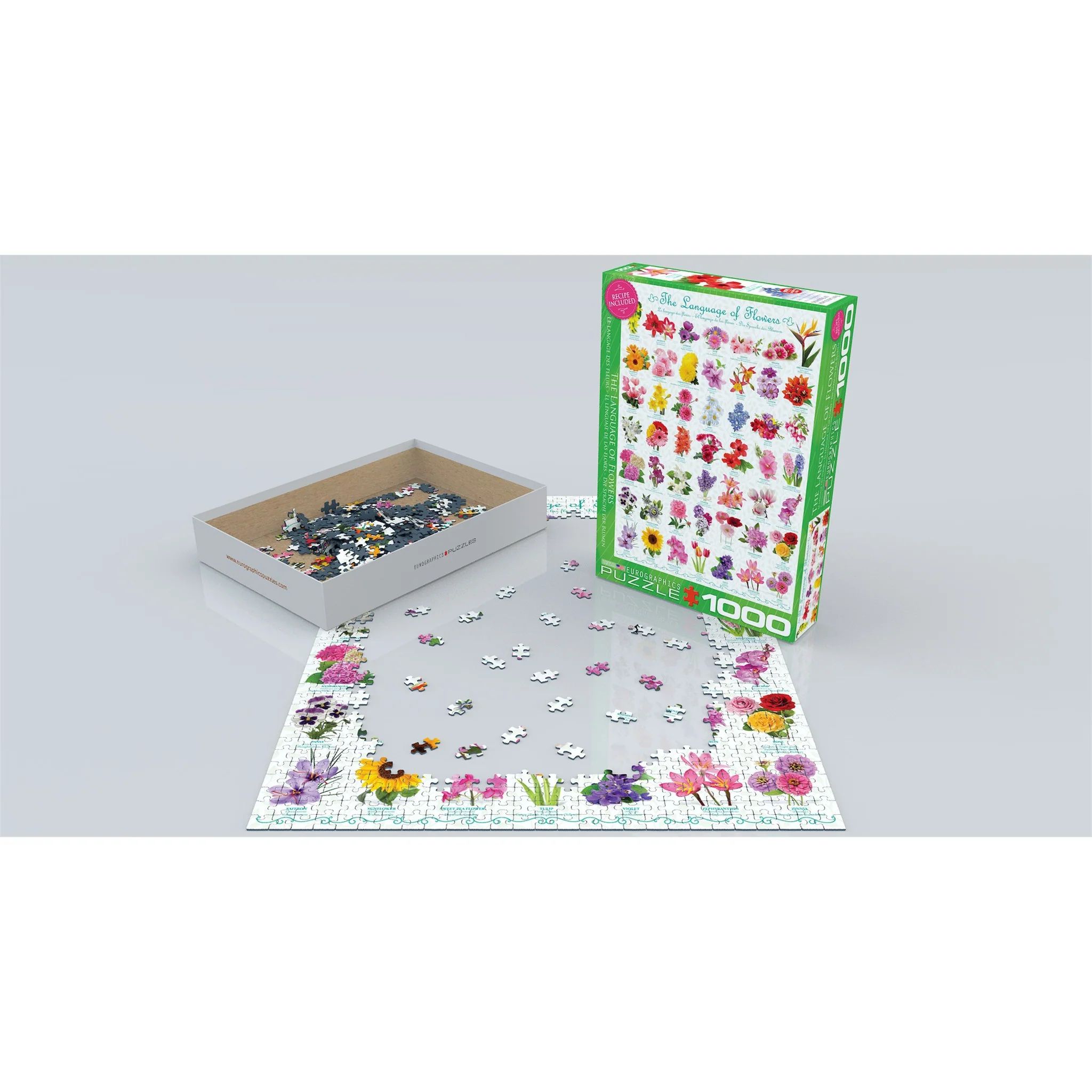 The Language of Flowers 1000 Piece Puzzle - Online Only - Image 3
