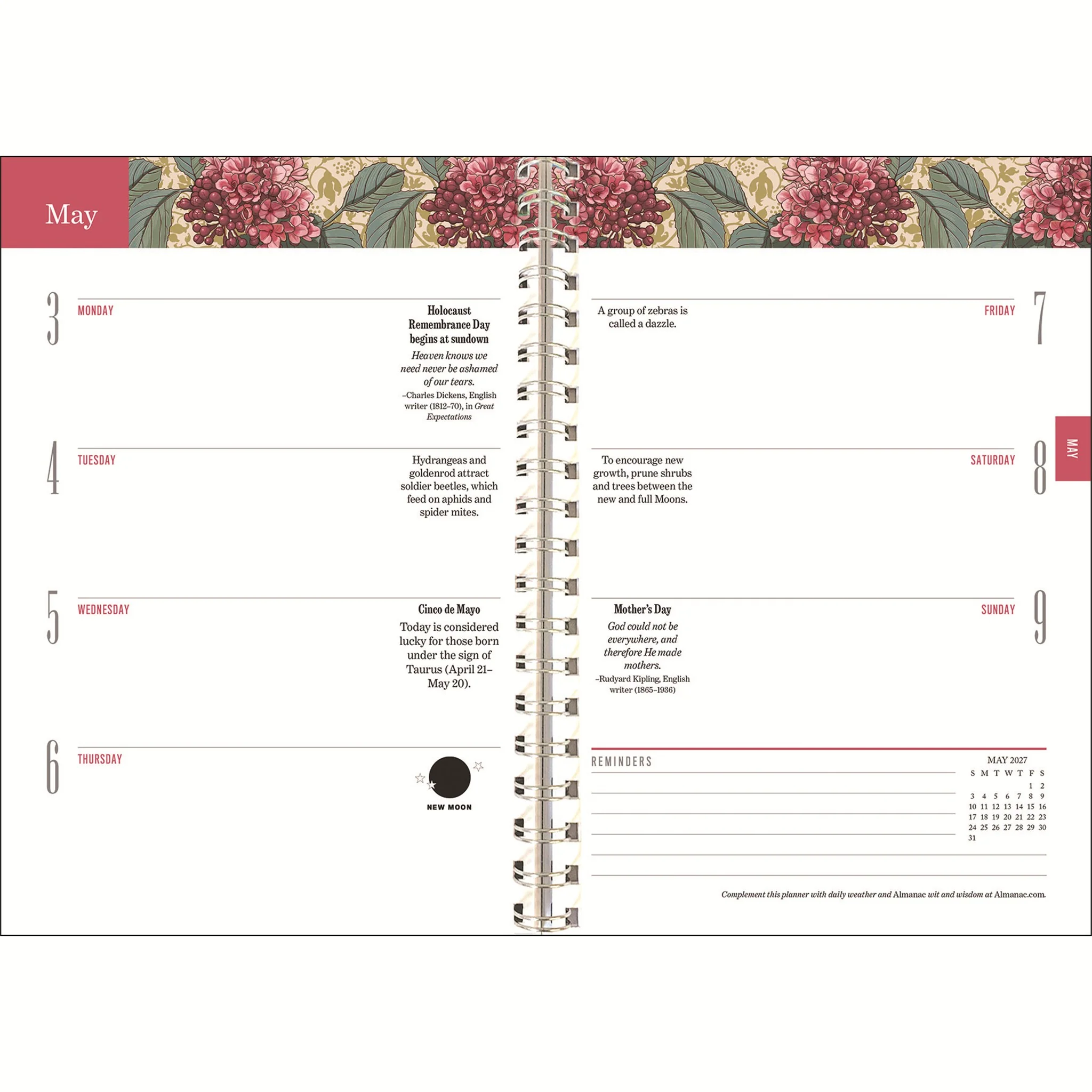 The Old Farmer's Almanac 2027 Engagement Calendar - Image 4
