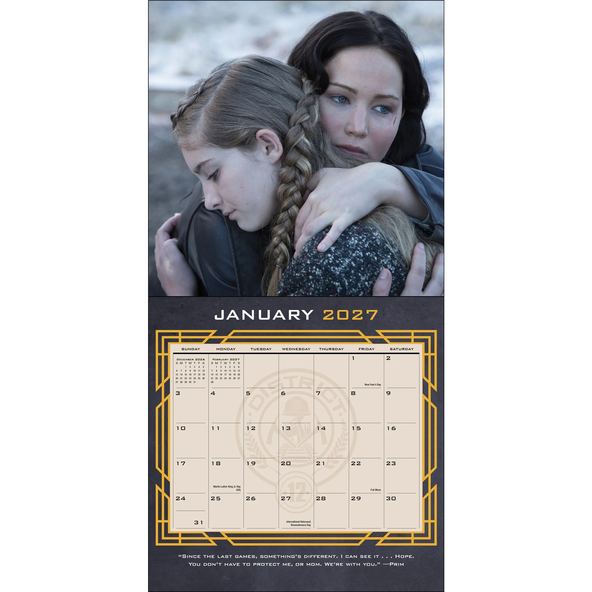 The World of the Hunger Games 2027 Wall Calendar - Image 3