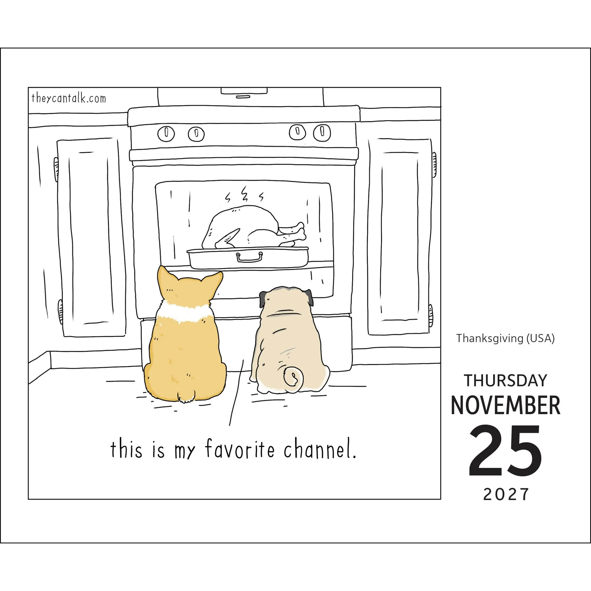 They Can Talk Comics 2027 Box Calendar - Image 5