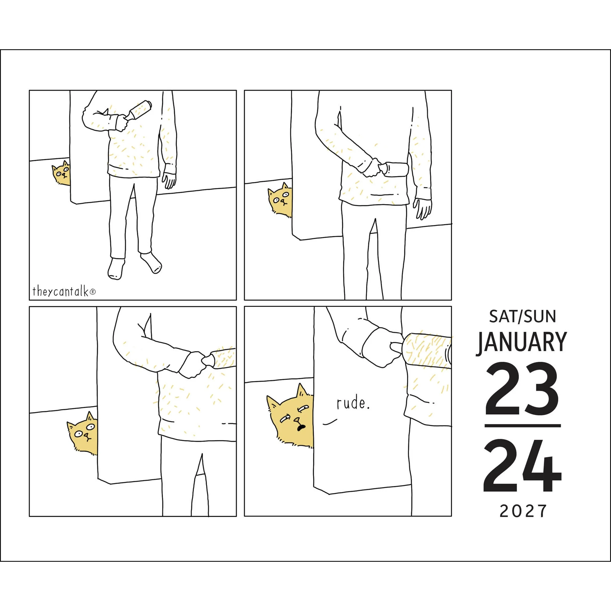 They Can Talk Comics 2027 Box Calendar - Image 6