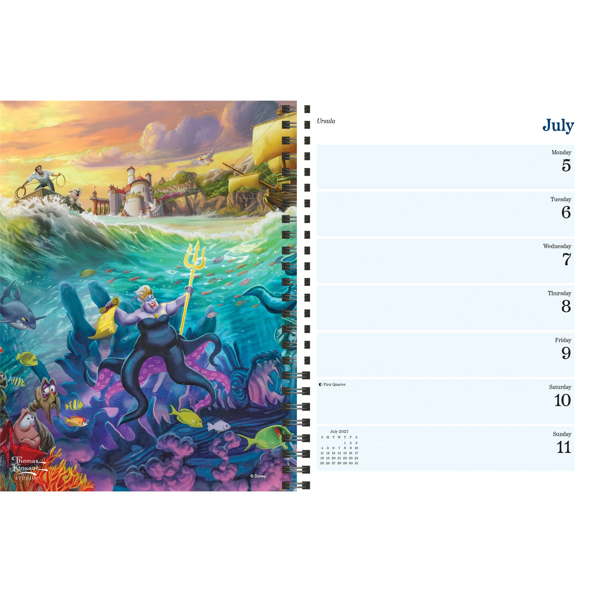 Thomas Kinkade Disney Dreams Collection 2027 Engagement Calendar - Image 5
