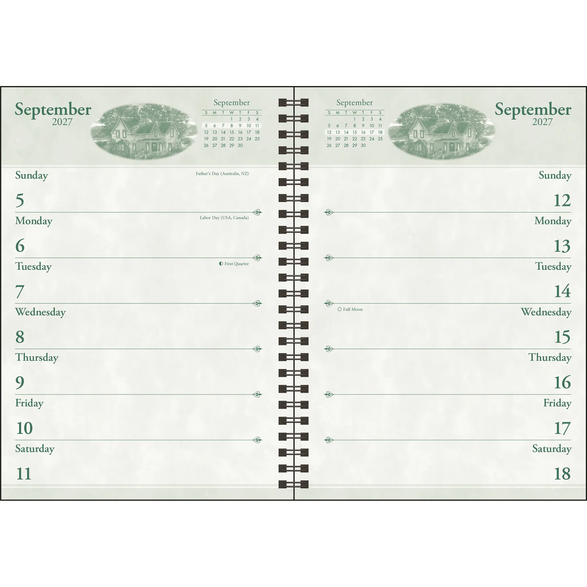 Thomas Kinkade Studios with Scripture 2027 Engagement Calendar - Image 5