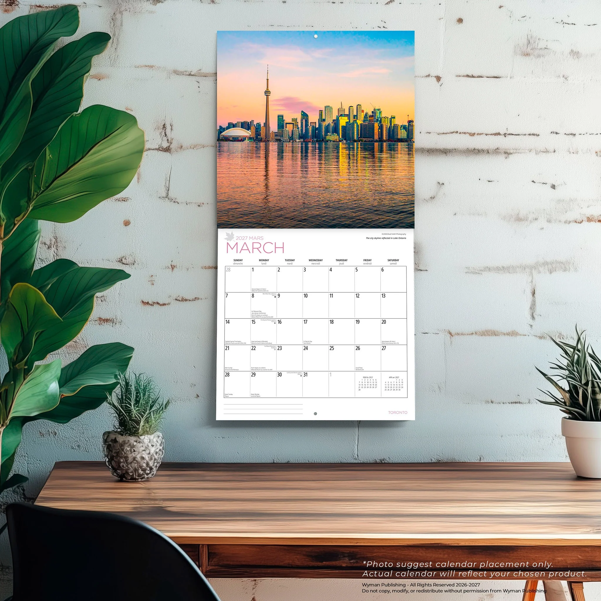 Toronto 2027 Wall Calendar - Image 5