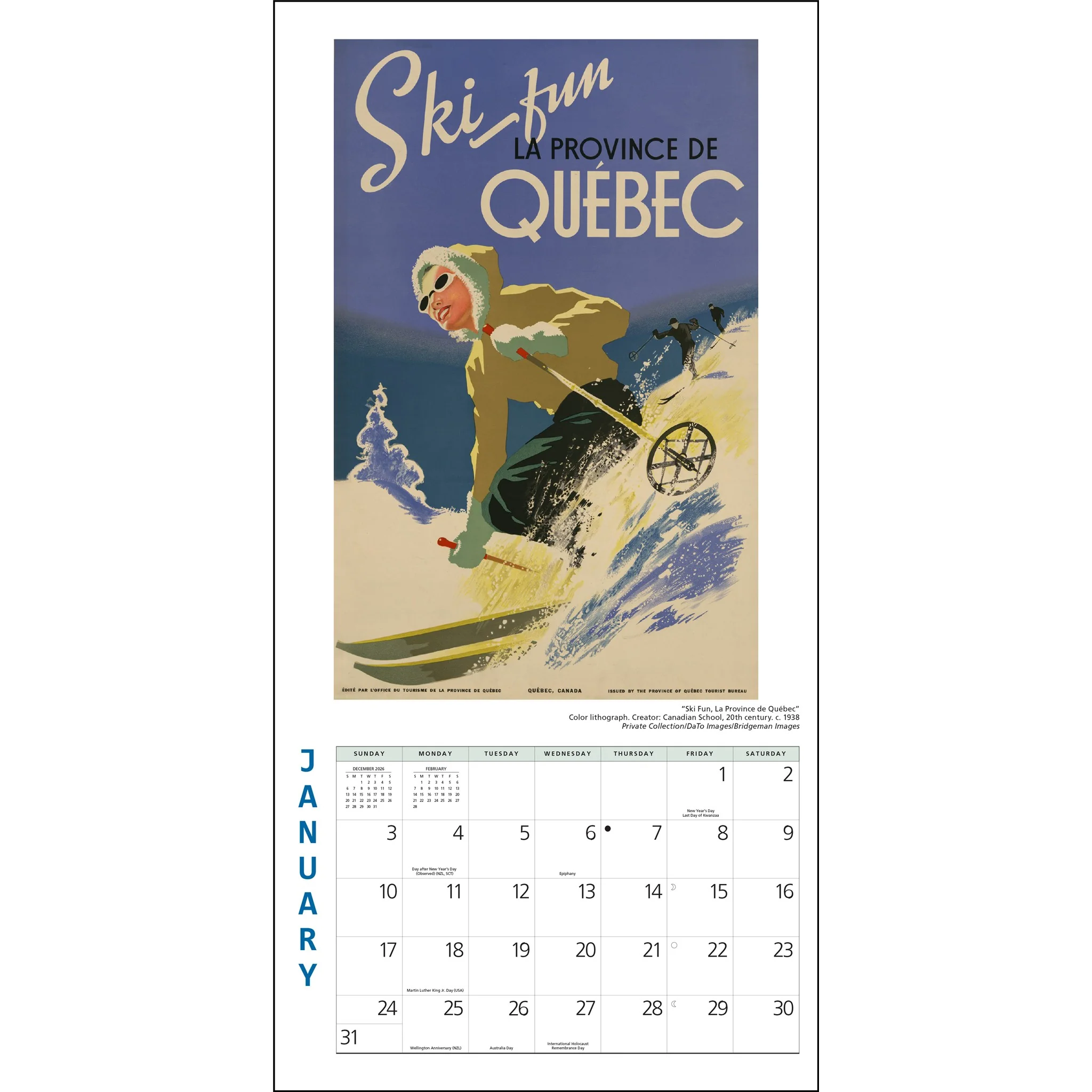 Travel the World 2027 Mini Calendar - Image 3