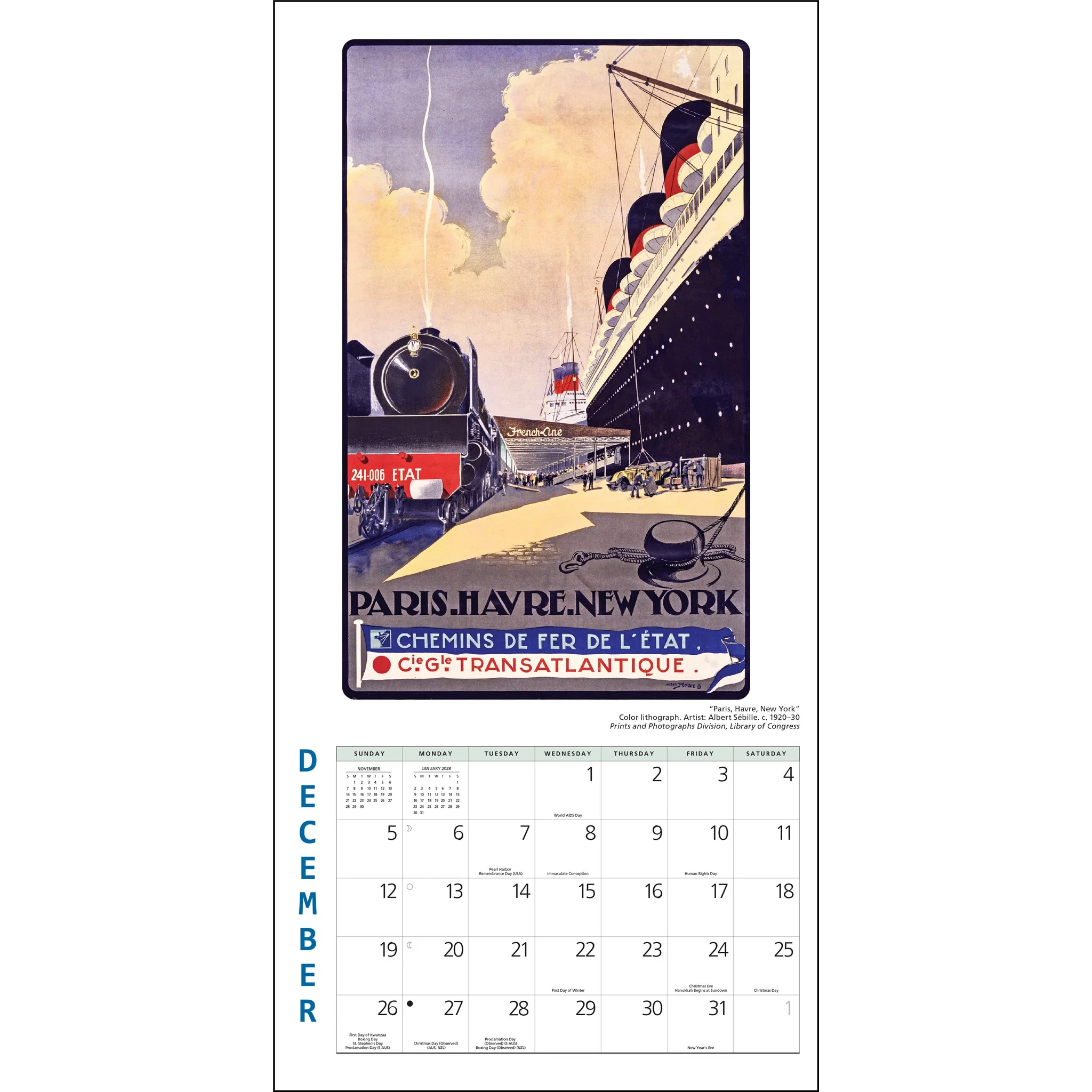 Travel the World 2027 Mini Calendar - Image 5