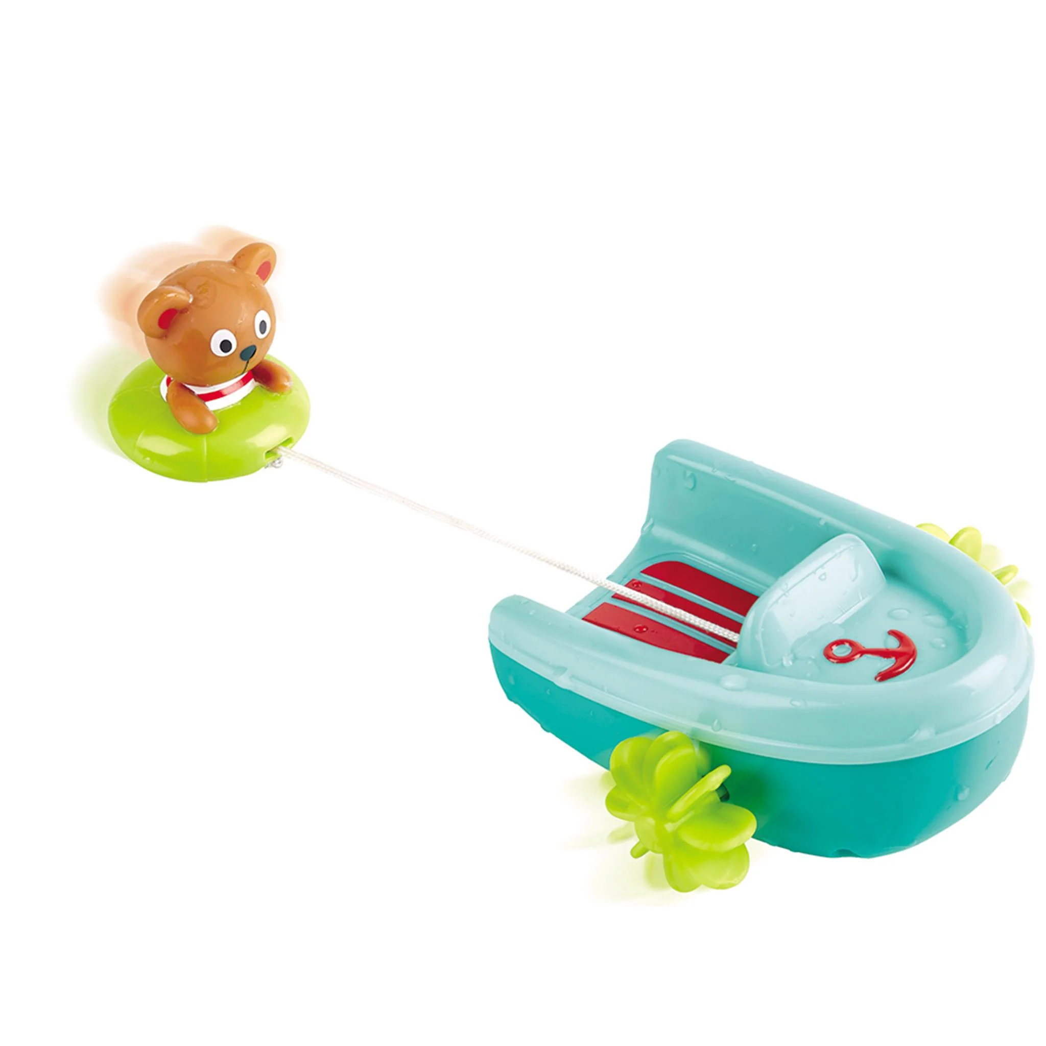 Tubing Pull Back Boat Bath Toy - Image 3