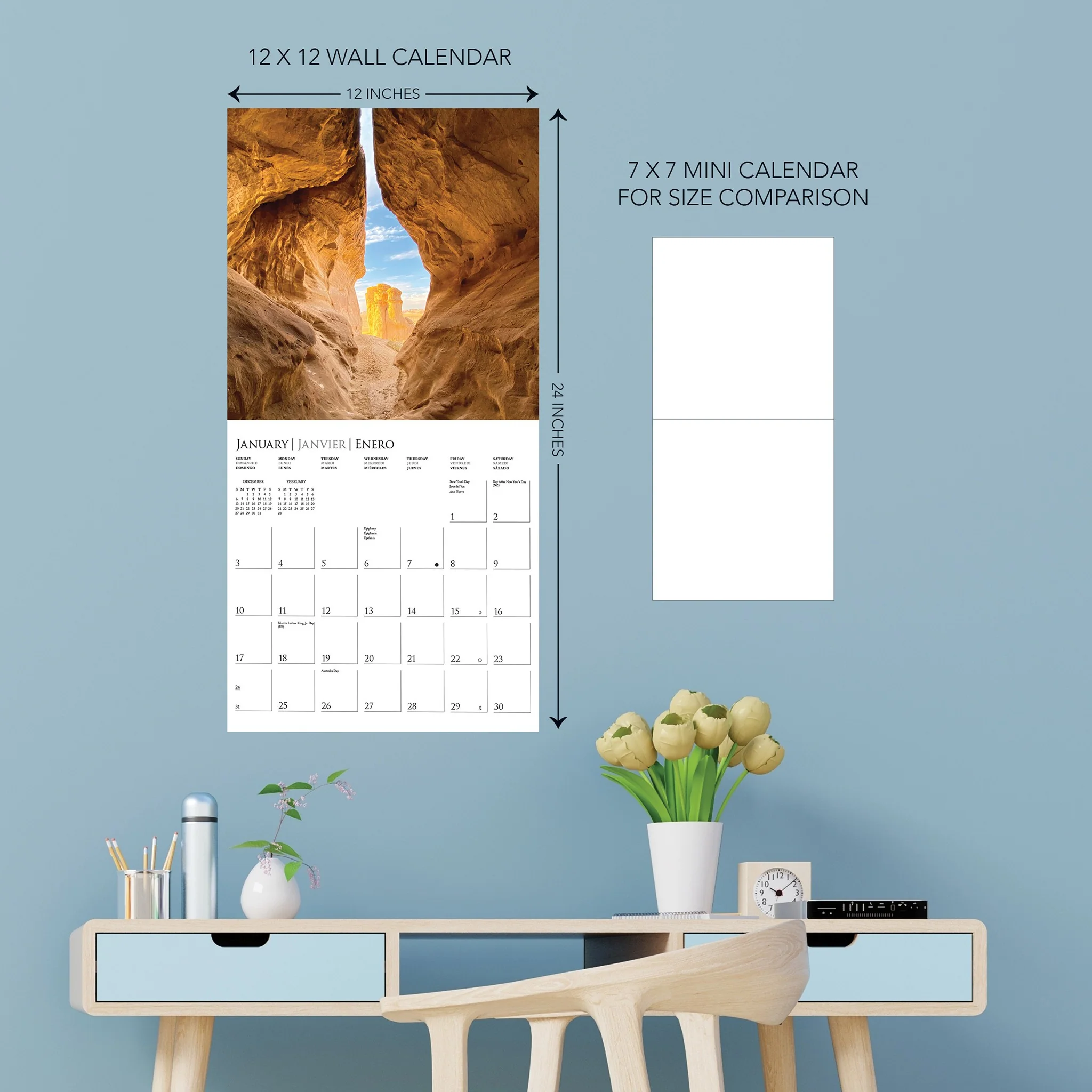 Unforgettable Destinations 2027 Wall Calendar - Online Only - Image 5