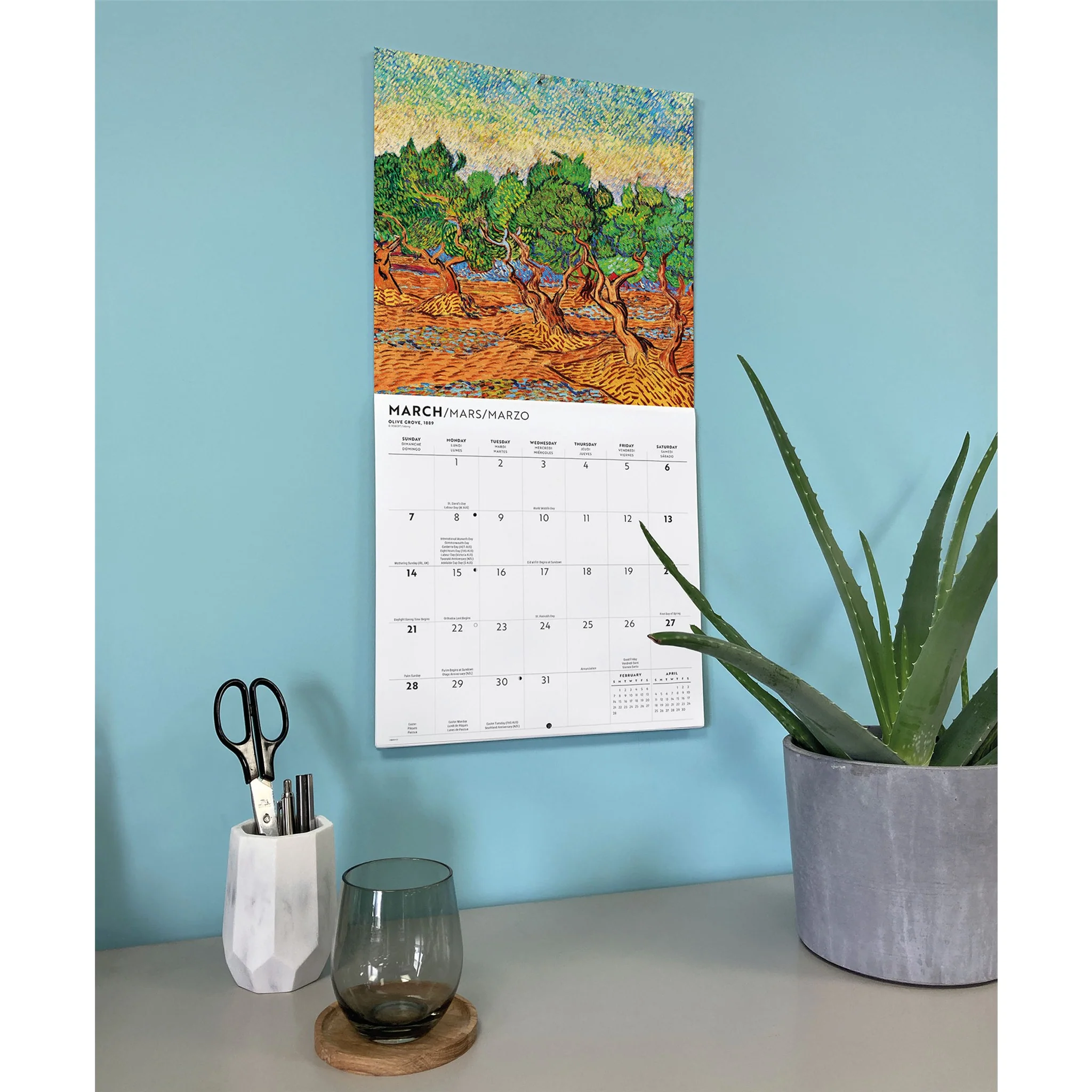 Van Gogh 2027 Wall Calendar - Image 6