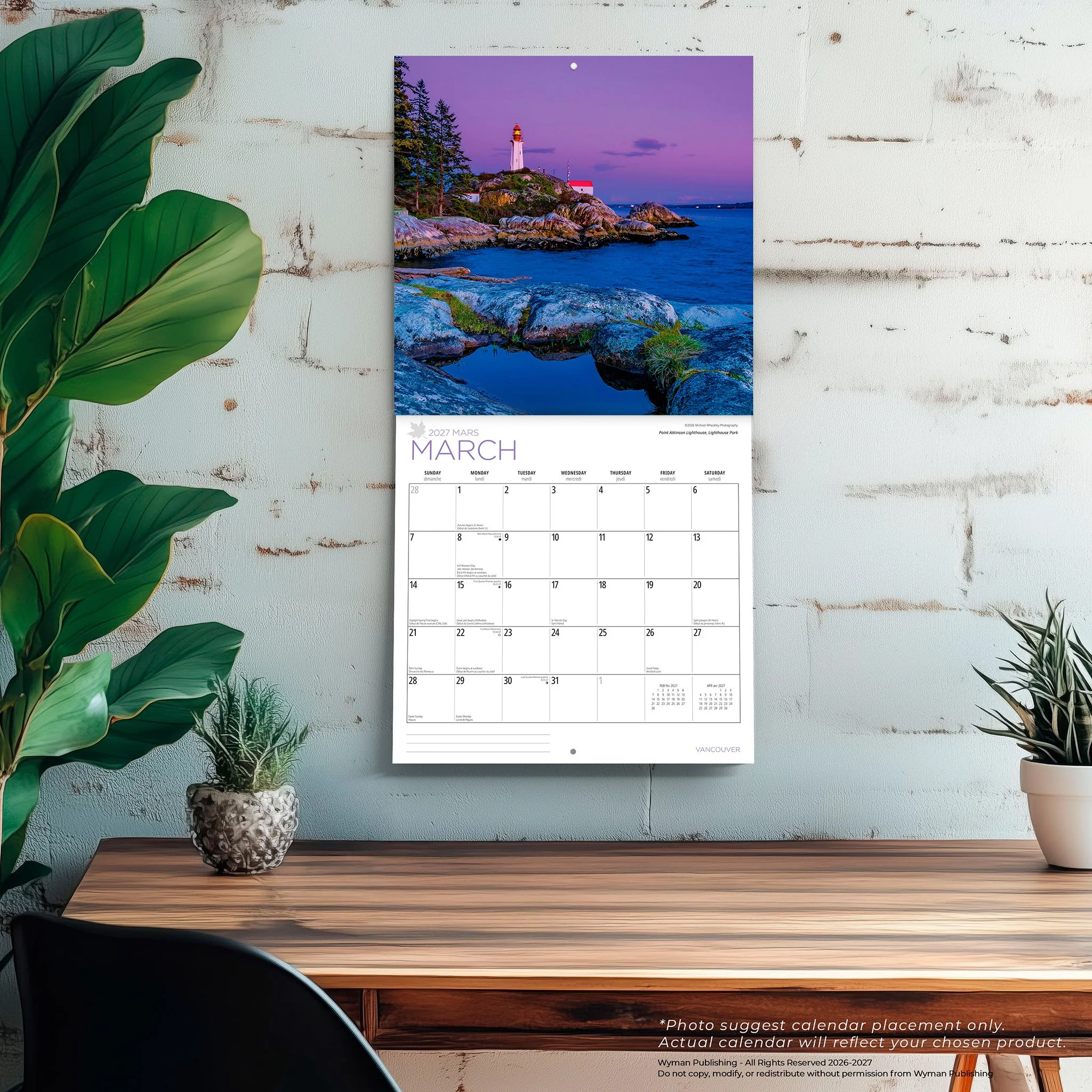 Vancouver 2027 Wall Calendar - Image 5