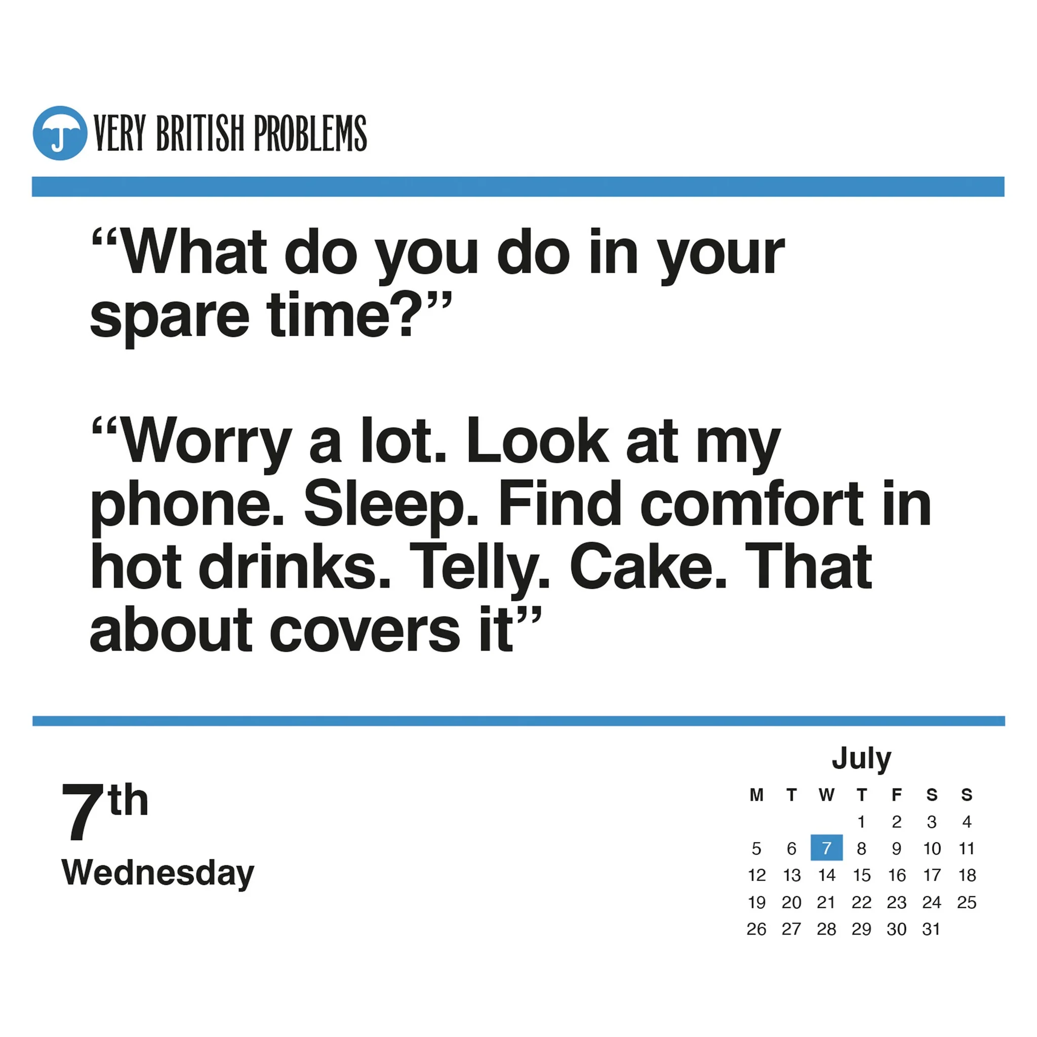 Very British Problems 2027 Box Calendar - Image 4