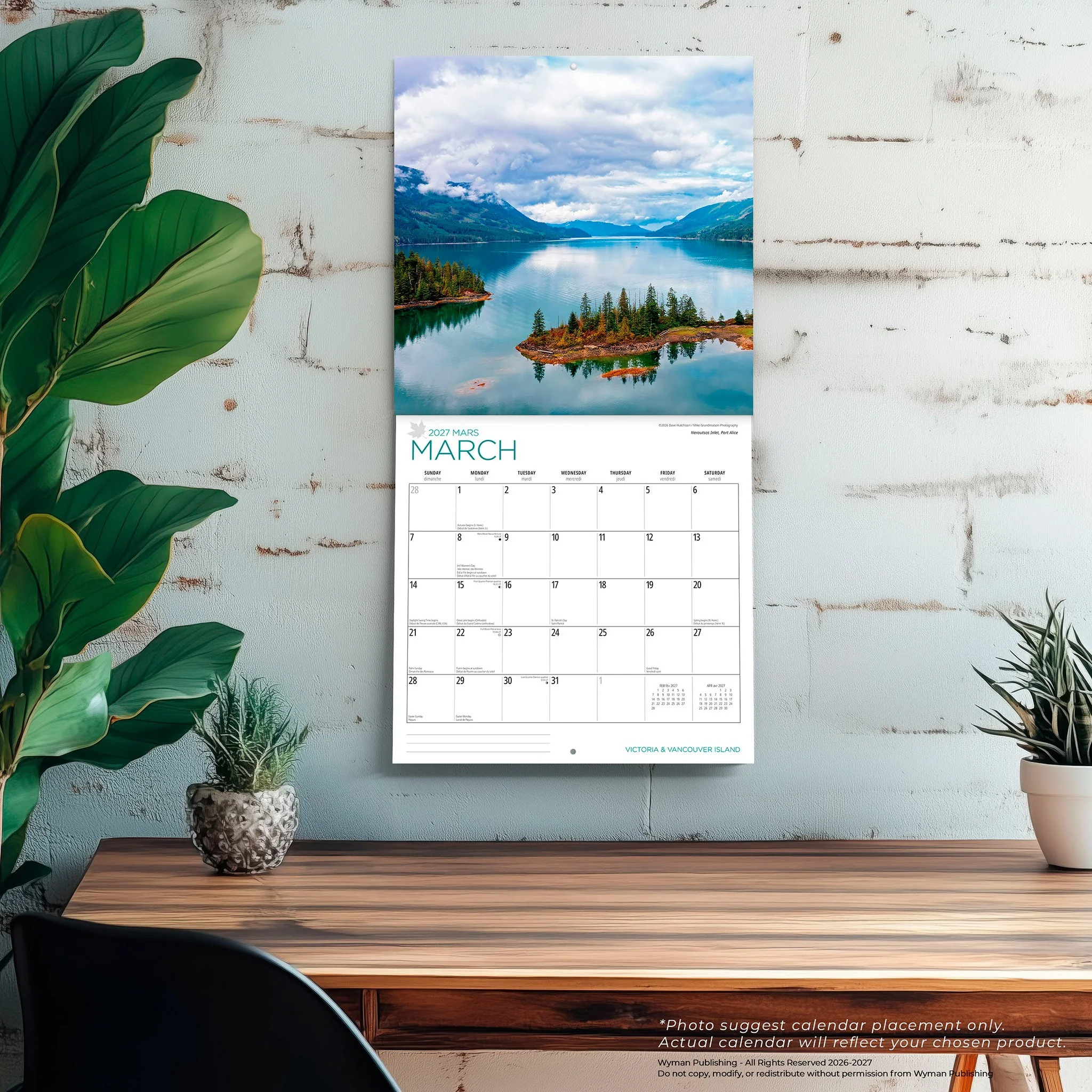 Victoria and Vancouver Island 2027 Wall Calendar - Image 5