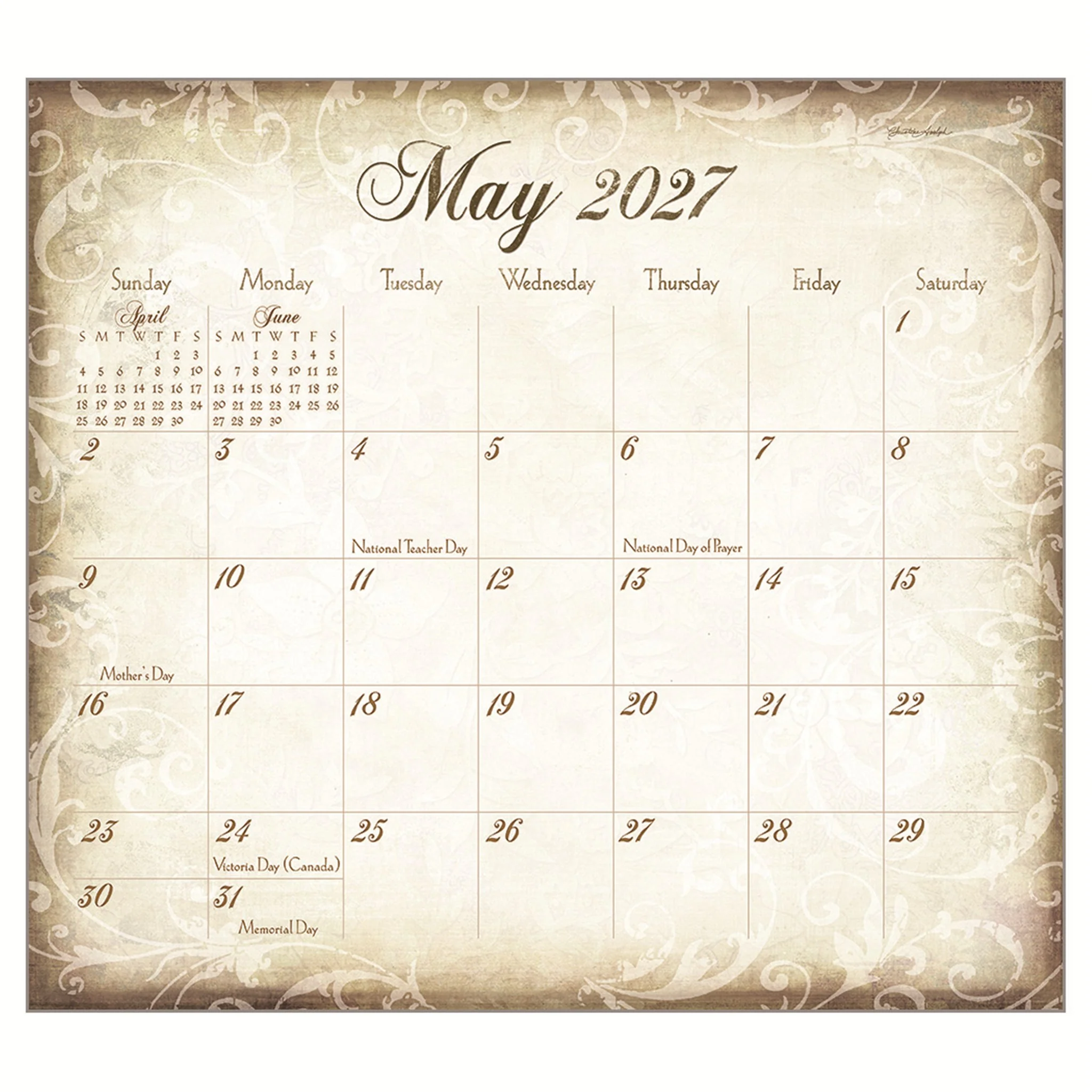 Walk by Faith Special Edition 2027 Wall Calendar - Image 3