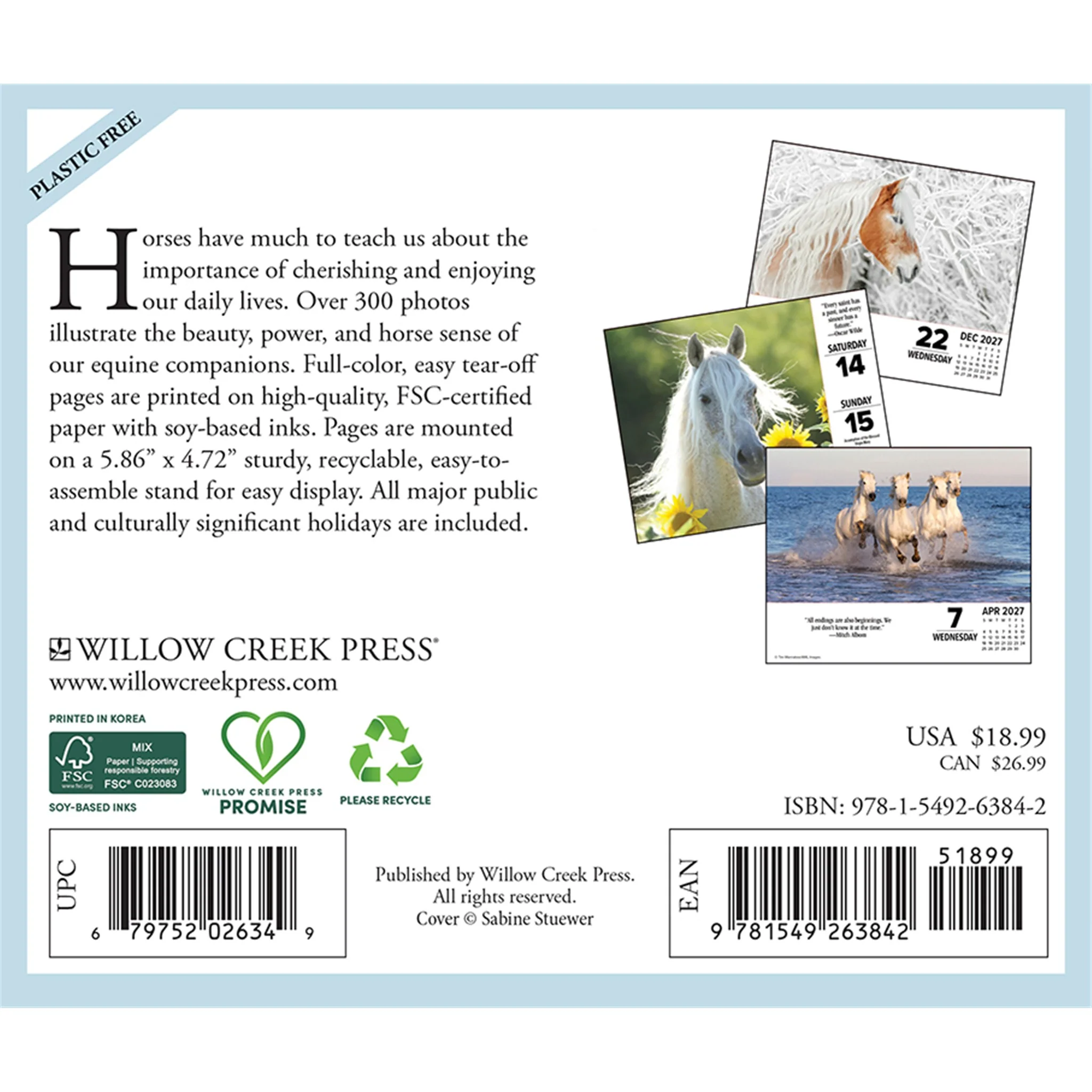 What Horses Teach Us 2027 Box Calendar - Image 2
