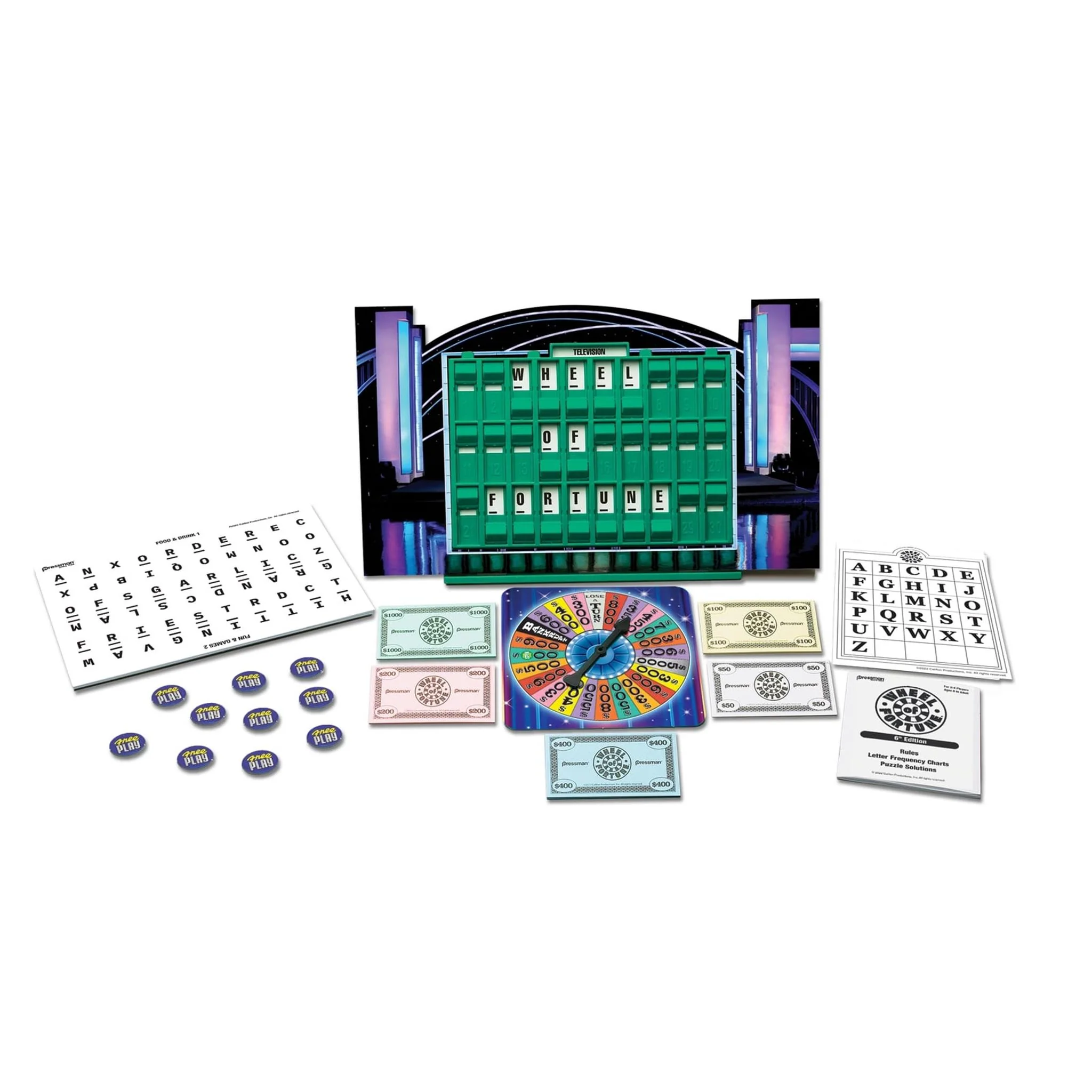 Wheel of Fortune Game 6th Edition - FINAL SALE - Image 2
