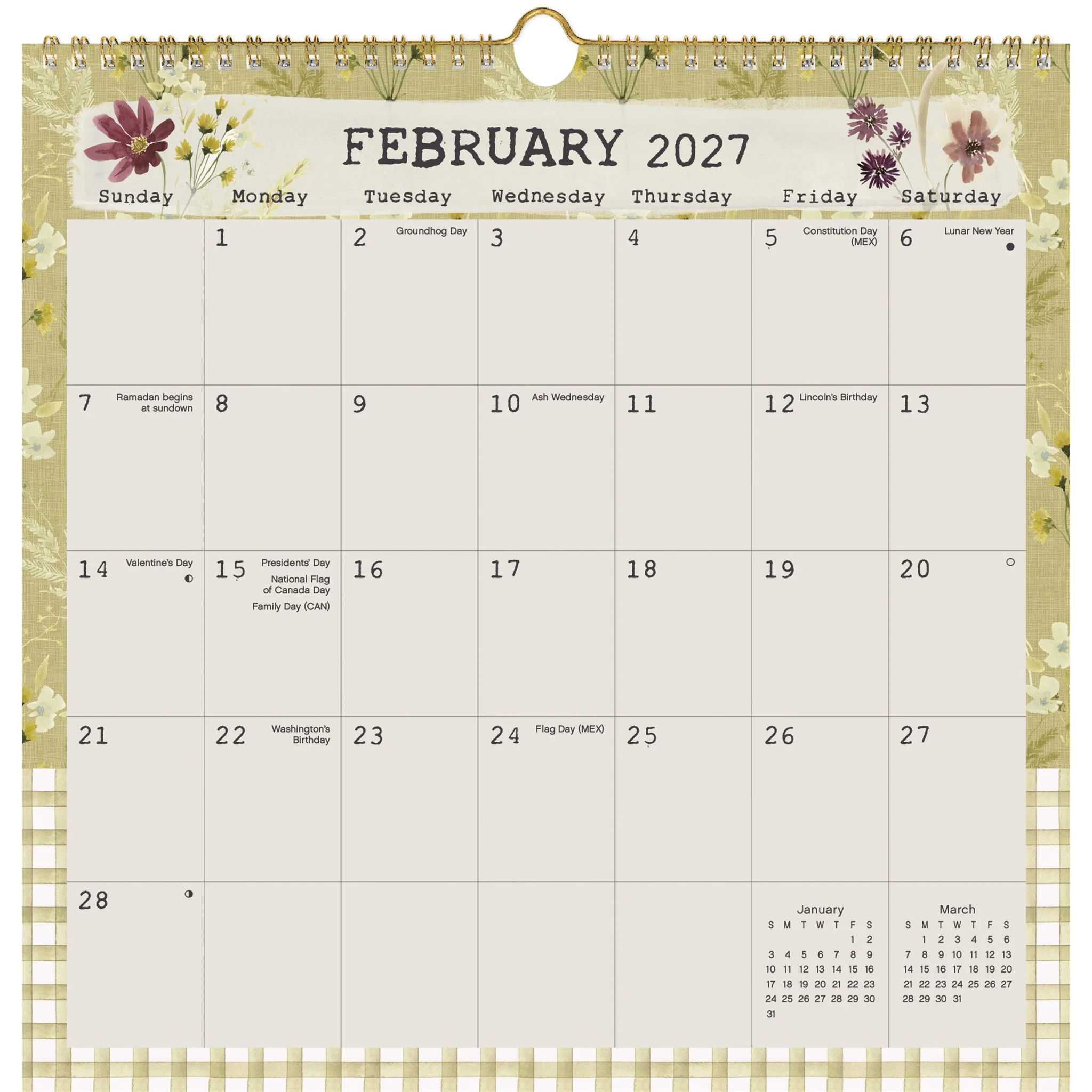 Wildlife Reverie 2027 Wall Calendar - Online Only - Image 3