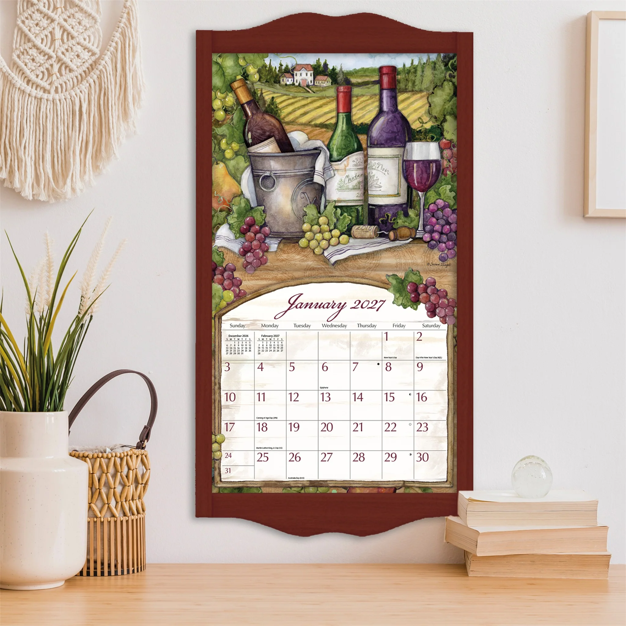 Wine Country Special Edition with Print 2027 Wall Calendar - Image 6