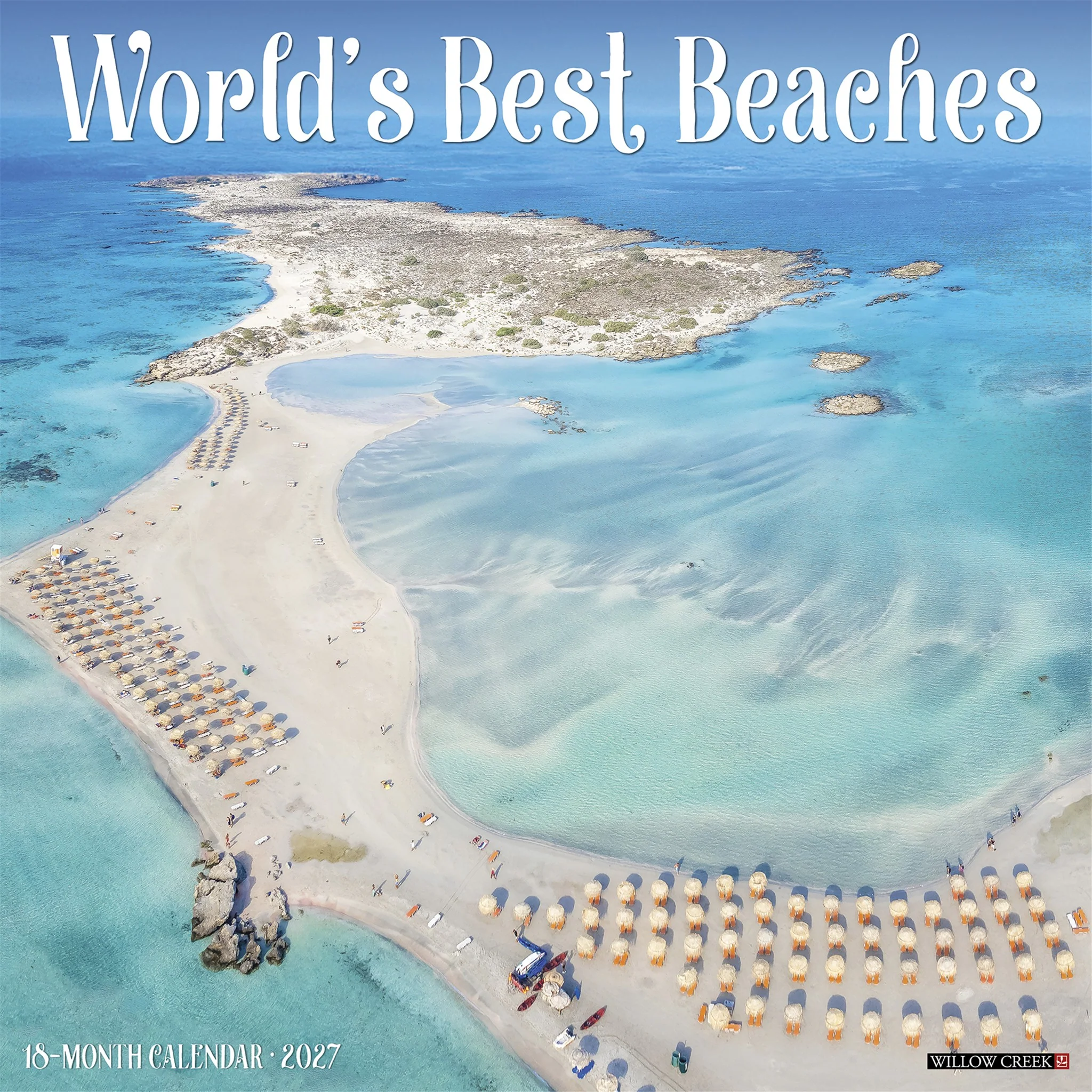 World's Best Beaches 2027 Wall Calendar