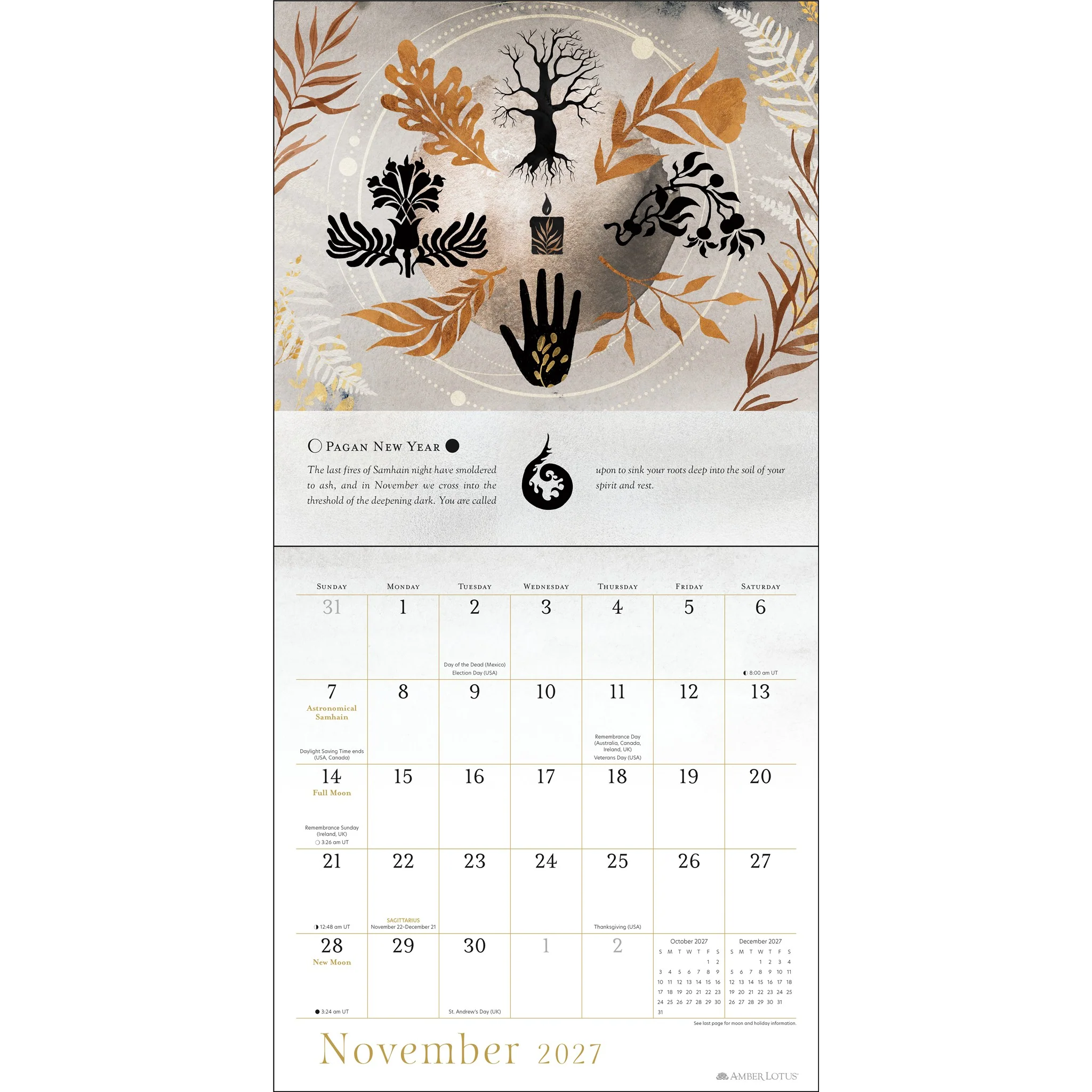 Year of the Witch 2027 Wall Calendar - Image 4
