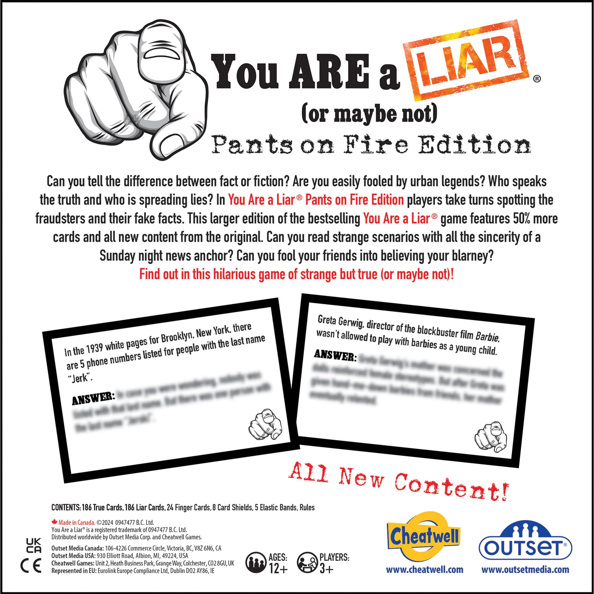 You Are A Liar: Pants on Fire - Image 2