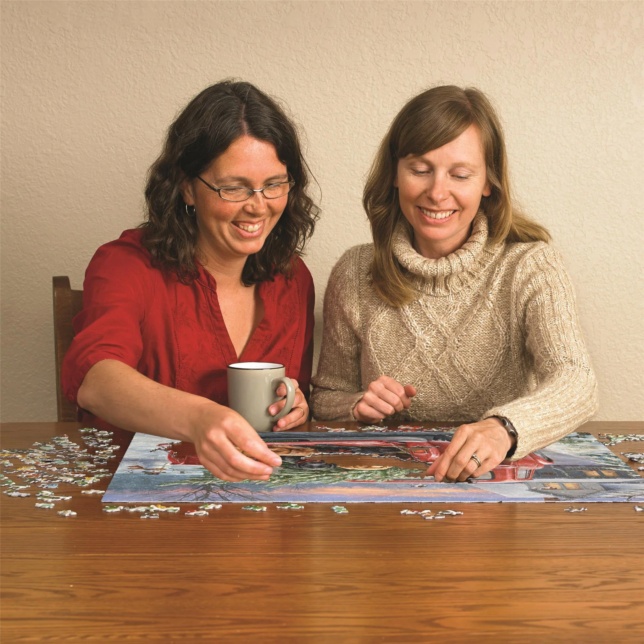 Yuletide Ride Exclusive 1000 Piece Puzzle - Image 4